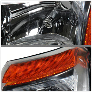 DNA OEM Style Headlights Chevy Avalanche (03-06) w/ Amber Corner Light - Black or Chrome