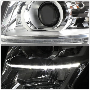 DNA Projector Headlights Chevy Suburban (2015-2020) w/ LED DRL - Black ...