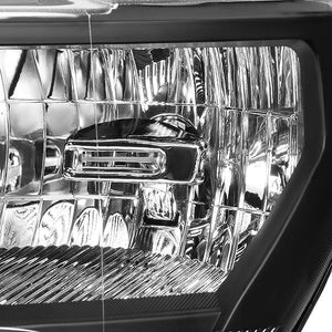 DNA OEM Style Headlights Ford F150 (18-20) w/ Amber Corner Light - Black Housing