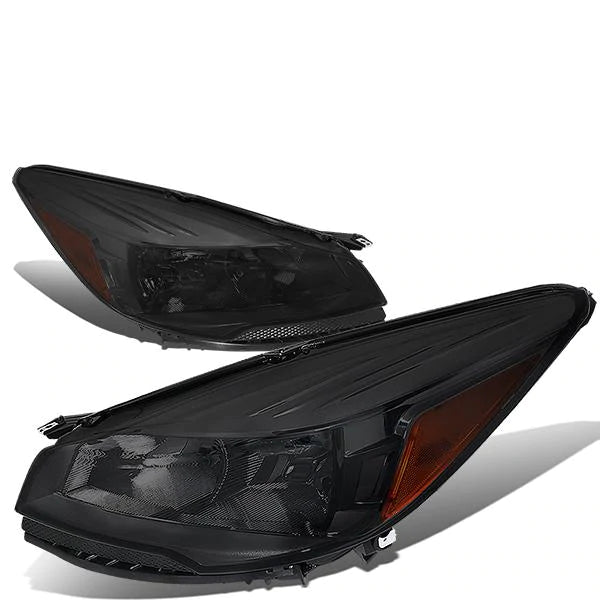 DNA OEM Style Headlights Ford Escape (13-16) w/ Amber Corner Light - Black  or Chrome Housing