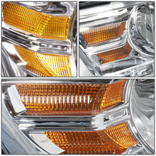 Load image into Gallery viewer, DNA OEM Style Headlights Ford Mustang (10-14) w/ Amber Corner Light - Black or Chrome Housing Alternate Image