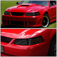 Load image into Gallery viewer, DNA OEM Style Headlights Ford Mustang (99-04) w/ Amber Corner Light - Black or Chrome Housing Alternate Image