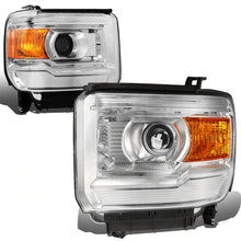 Load image into Gallery viewer, DNA Projector Headlights GMC Sierra (2014-2017) w/ Black or Chrome Alternate Image