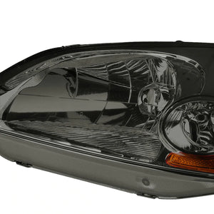 DNA OEM Style Headlights Honda Civic EM2/ES1 (01-03) w/ Amber Corner Light - Black or Chrome