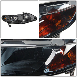 DNA Headlights Honda Civic Sedan (06-11) OEM Replacement - Black or Chrome