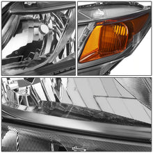 Load image into Gallery viewer, DNA OEM Style Headlights Honda Civic Sedan/Coupe (12-15) w/ Amber Corner Light - Black or Chrome Alternate Image