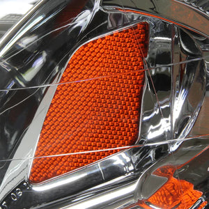 DNA OEM Style Headlights Honda Civic EK (99-00) w/ Amber Corner Light - Black or Chrome