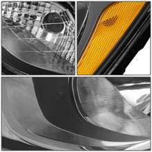 Load image into Gallery viewer, DNA OEM Style Headlights Hyundai Accent (12-14) w/ Amber Corner Light - Black or Chrome Housing Alternate Image