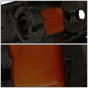 DNA Projector Headlights Mazda3 Sedan (04-09) w/ Amber Corner - Black or Chrome Housing