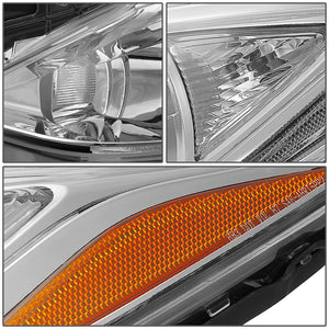 DNA Projector Headlights Mazda3 (14-17) w/ Amber Corner - Black or Chrome Housing