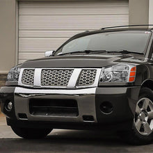 Load image into Gallery viewer, DNA OEM Style Headlights Nissan Armada (05-07) w/ Amber Corner Light - Black or Chrome Housing Alternate Image