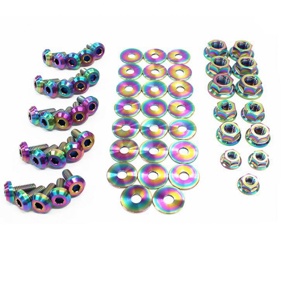 Dress Up Bolts Acura RSX / RSX TypeS (0206) Titanium Full Engine Bay