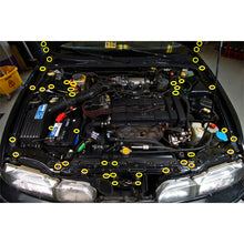 Load image into Gallery viewer, Dress Up Bolts Acura Integra DA (1989-1993) Titanium Full Engine Bay Kit Alternate Image