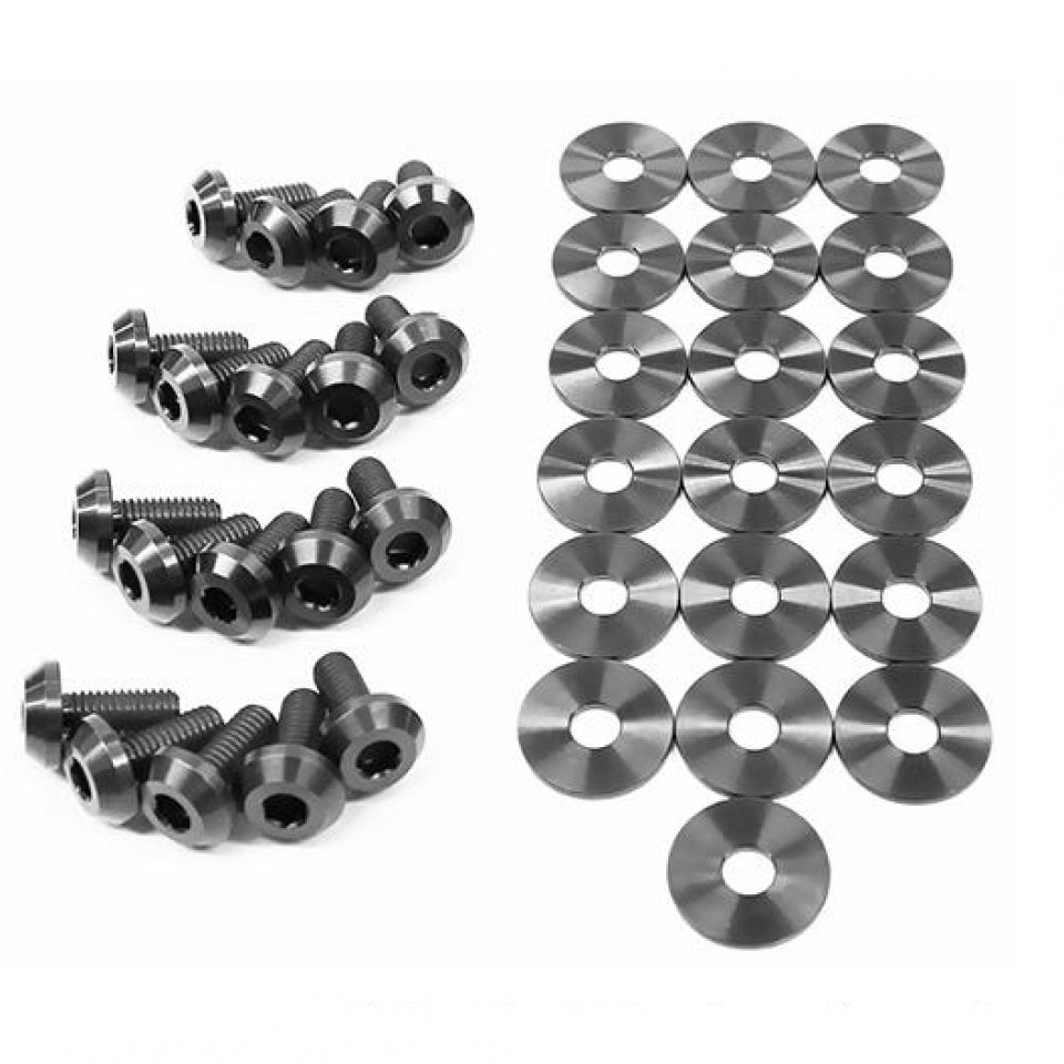 Dress Up Bolts Honda S2000 AP1/AP2 (0009) Titanium Partial Engine Bay