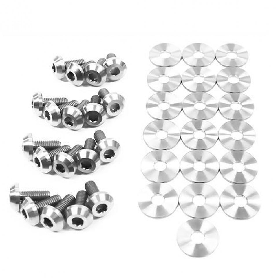 Dress Up Bolts Honda S2000 AP1/AP2 (0009) Titanium Partial Engine Bay