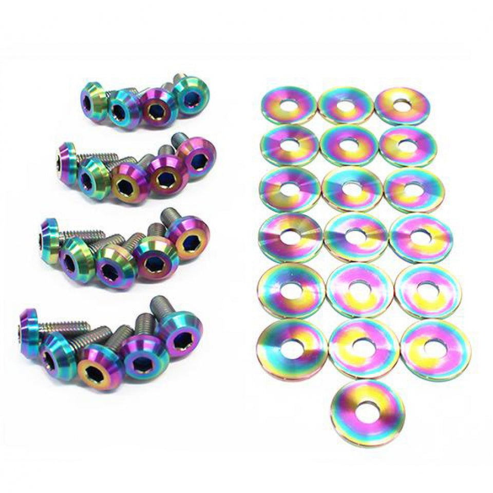 Dress Up Bolts Honda S2000 AP1/AP2 (0009) Titanium Partial Engine Bay