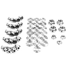 Load image into Gallery viewer, Dress Up Bolts Honda Civic EK/EJ (1996-2000) Titanium Full Engine Bay Kit - Polished Alternate Image