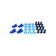 Load image into Gallery viewer, Dress Up Bolts Honda Civic Type R (17-21) Titanium Hardware Cooling Plate Kit - Blue Alternate Image
