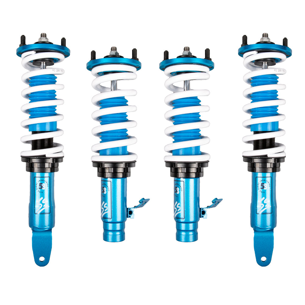 thumbnail interactive-video image 1 of Rev9 Hyper-Street ONE Coilovers Adjustable Lowering Kit For Honda Civic 89-91 FWD 1 of 3