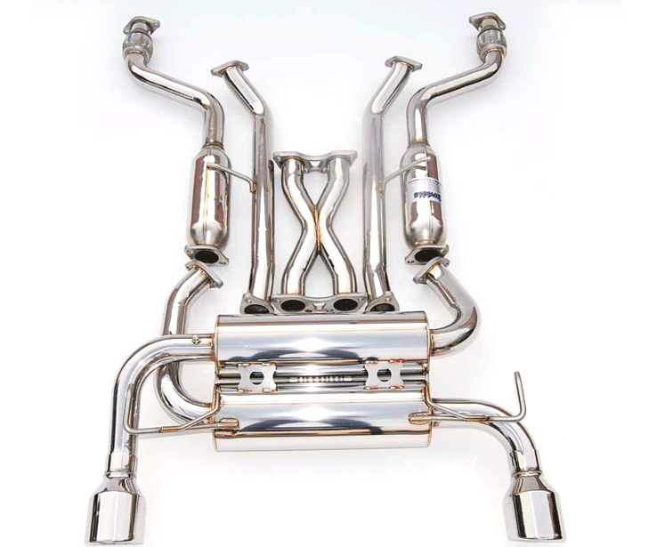 emy Invidia Gemini Exhaust Infiniti FX35 (03-08) FX45 (03-05) Catback w/ S