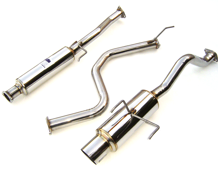 489.95 Invidia N1 Exhaust Acura Integra LS/GS/RS/Type-R Coupe (94-01) HS94AI1GTP - Redline360