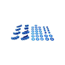 Load image into Gallery viewer, Dress Up Bolts Hyundai Veloster (19-21) Titanium Hardware Engine Bay Kit - Blue Alternate Image