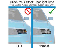 Load image into Gallery viewer, Raxiom Projector Headlights Ford Mustang S197 w/ Factory Halogen (10-12) [CCFL Halo] Black Housing/ Clear Lens Alternate Image