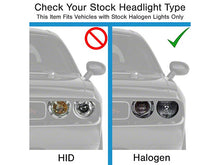 Load image into Gallery viewer, Raxiom Projector Headlights Dodge Challenger w/ Factory Halogen (08-14) [Dual LED Halo w/ DRL Ring] w/ or w/o Sequential Turn Signals Alternate Image