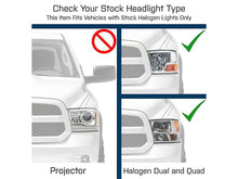 Load image into Gallery viewer, Raxiom Projector Headlights Dodge Ram 1500 Factory Halogen (09-18) Black Housing/ Clear Lens - Super White LED Halo Alternate Image