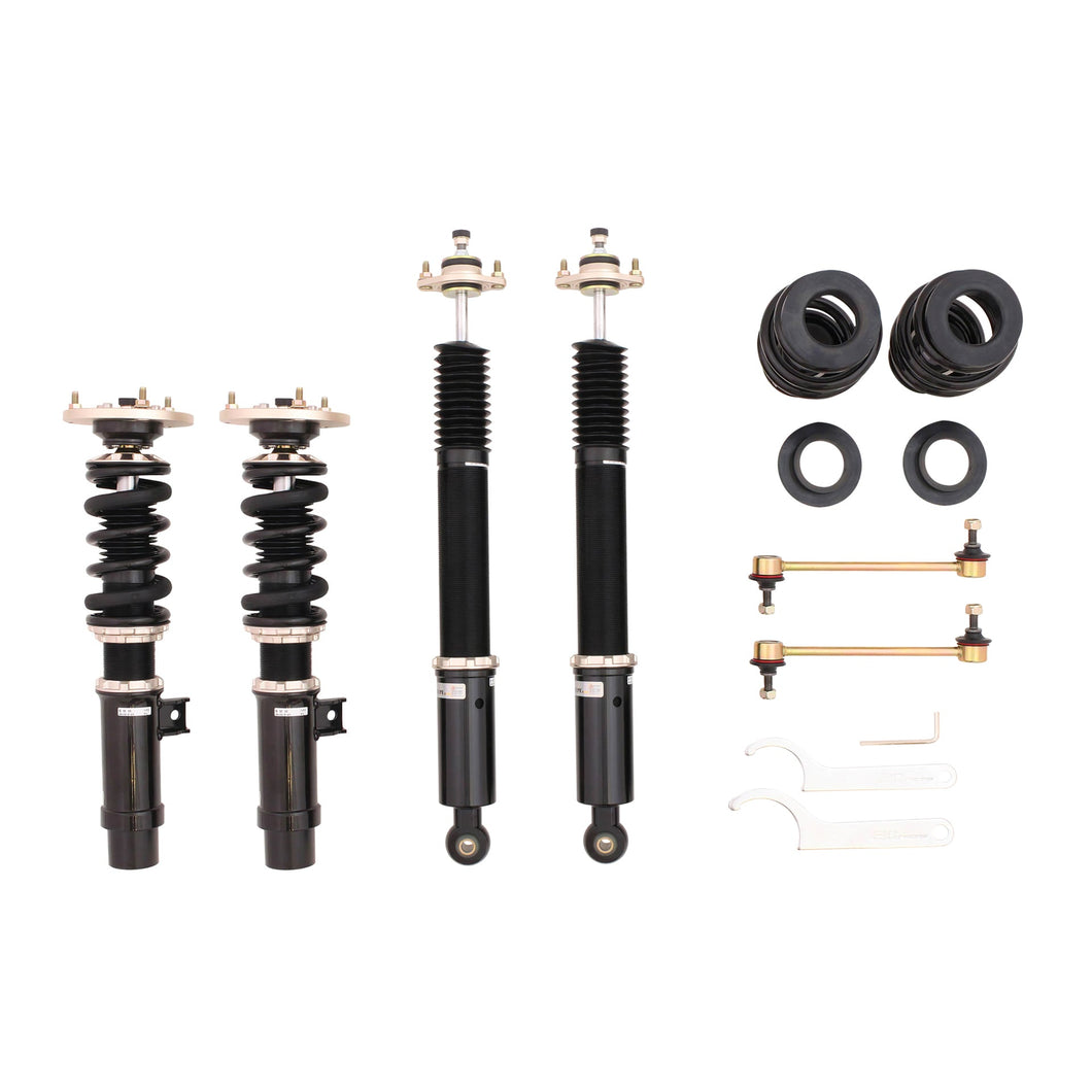 BC Racing Coilovers BMW E46 Sedan (99-05) Coupe (00-06) 325i 328i 330i BR Series w/ Front Camber Plates