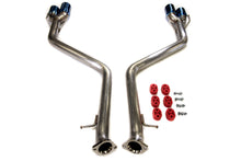 Load image into Gallery viewer, 335.00 PLM Muffler Delete Exhaust Lexus IS300 IS350 IS200t (2017-2019) Polished or Blue Tips - Redline360 Alternate Image