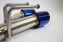 Load image into Gallery viewer, PLM Exhaust Toyota Camry (2018-2023) Muffler Delete w/ Polished or Blue Tips - Blue Tips Alternate Image