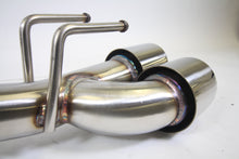 Load image into Gallery viewer, PLM Exhaust Toyota Camry (2018-2023) Muffler Delete w/ Polished or Blue Tips - Blue Tips Alternate Image