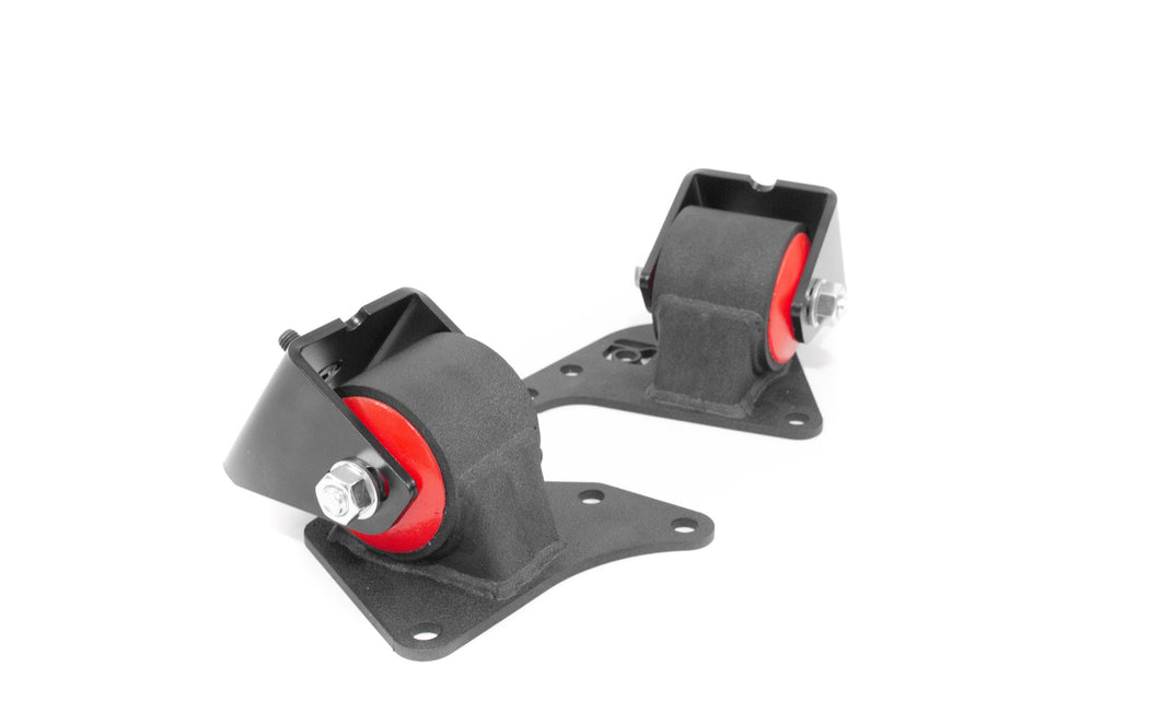 Innovative 01-05 Mazda Miata NB 1.8L Black Steel Replacement Mounts 75A Bushings (No Trans Mount) main image 1