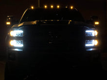 Load image into Gallery viewer, 1100.00 AlphaRex Quad 3D LED Projector Headlights Chevy Silverado [Nova Series - DRL Light Tube] (15-19) Jet Black / Black / Chrome - Redline360 Alternate Image