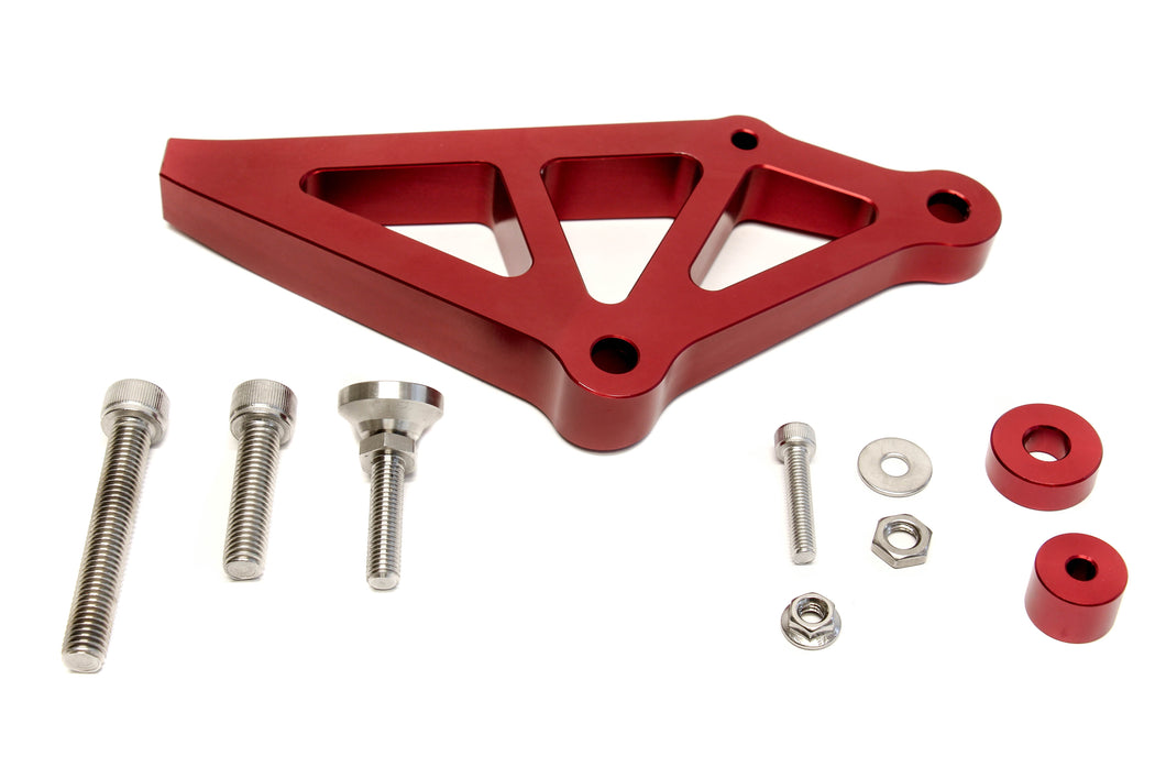 99.95 Precision Works Brake Master Cylinder Brace Tesla Model 3 (2018-2022) Red or Blue - Redline360