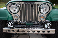 Load image into Gallery viewer, Kentrol Front Bumper Jeep Wrangler CJ (1945-1986) 54" - Polished - Polished Alternate Image