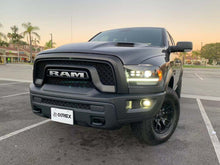 Load image into Gallery viewer, 770.00 AlphaRex Dual LED Projector Headlights Dodge Ram Truck (2009-2018) LUXX Series w/ Sequential Turn Signal - Black - 5th Gen 2500 Style - Redline360 Alternate Image