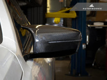 Load image into Gallery viewer, Autotecknic Replacement Mirror Covers BMW M5 F90 (18-22) Dry Carbon Fiber Alternate Image