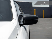 Load image into Gallery viewer, Autotecknic Replacement Mirror Covers BMW M5 F90 (18-22) Dry Carbon Fiber Alternate Image