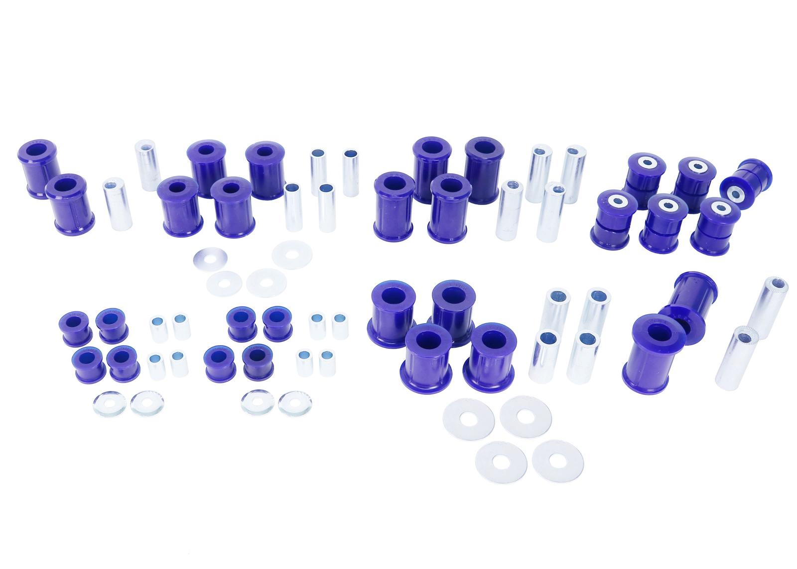 SuperPro Front and Rear Complete Alignment & Enhancement Bushing Kit | 1990 Mazda Miata (KIT132NAK)