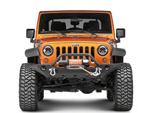 Load image into Gallery viewer, Raxiom LED Headlights Jeep Wrangler TJ / JK (97-18) [Axial Series] Black or Chrome Housing / Clear Lens - LED Halo w/ DRL Alternate Image