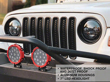 Load image into Gallery viewer, Raxiom LED Headlights Jeep Wrangler TJ / JK (97-18) [Axial Series] Black or Chrome Housing /  Clear Lens Alternate Image
