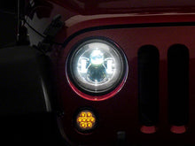 Load image into Gallery viewer, Raxiom LED Headlights Jeep Wrangler TJ / JK (97-18) [Axial Series] Black or Chrome Housing /  Clear Lens Alternate Image