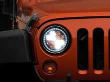 Load image into Gallery viewer, Raxiom LED Headlights Jeep Wrangler TJ / JK (97-18) [Axial Series] Black or Chrome Housing /  Clear Lens Alternate Image