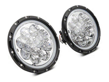 Load image into Gallery viewer, Raxiom LED Headlights Jeep Wrangler TJ / JK (97-18) [Axial Series] Black or Chrome Housing /  Clear Lens Alternate Image