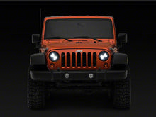 Load image into Gallery viewer, Raxiom LED Headlights Jeep Wrangler TJ / JK (97-18) [Axial Series] Black or Chrome Housing /  Clear Lens Alternate Image