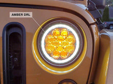 Load image into Gallery viewer, Raxiom LED Headlights Jeep Wrangler TJ / JK (97-18) [Axial Series] Black or Chrome Housing /  Clear Lens Alternate Image
