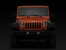 Load image into Gallery viewer, Raxiom LED Turn Signals Jeep Wrangler JK (07-18) [Axial Series w/ DRL] Amber w/ Smoked Lens - w/ DRL Alternate Image
