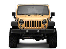 Load image into Gallery viewer, Raxiom LED Headlights Jeep Wrangler JK (07-18) [Axial Series 7" w/ LED Halo] Black Housing/ Clear Lens - Default Title Alternate Image